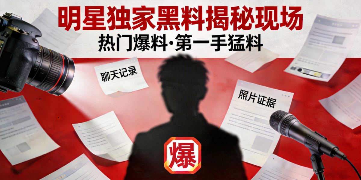 热门爆料焦点图 - 明星独家黑料揭秘现场
